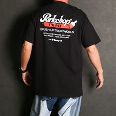 PCP LOGO TEE - BLACK / ショートスリーブTシャツ