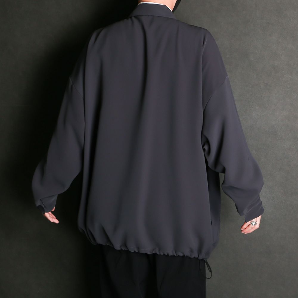 N.HOOLYWOOD - ZIPUP SHIRT / 2221-SH29-098 peg | chemical conbination