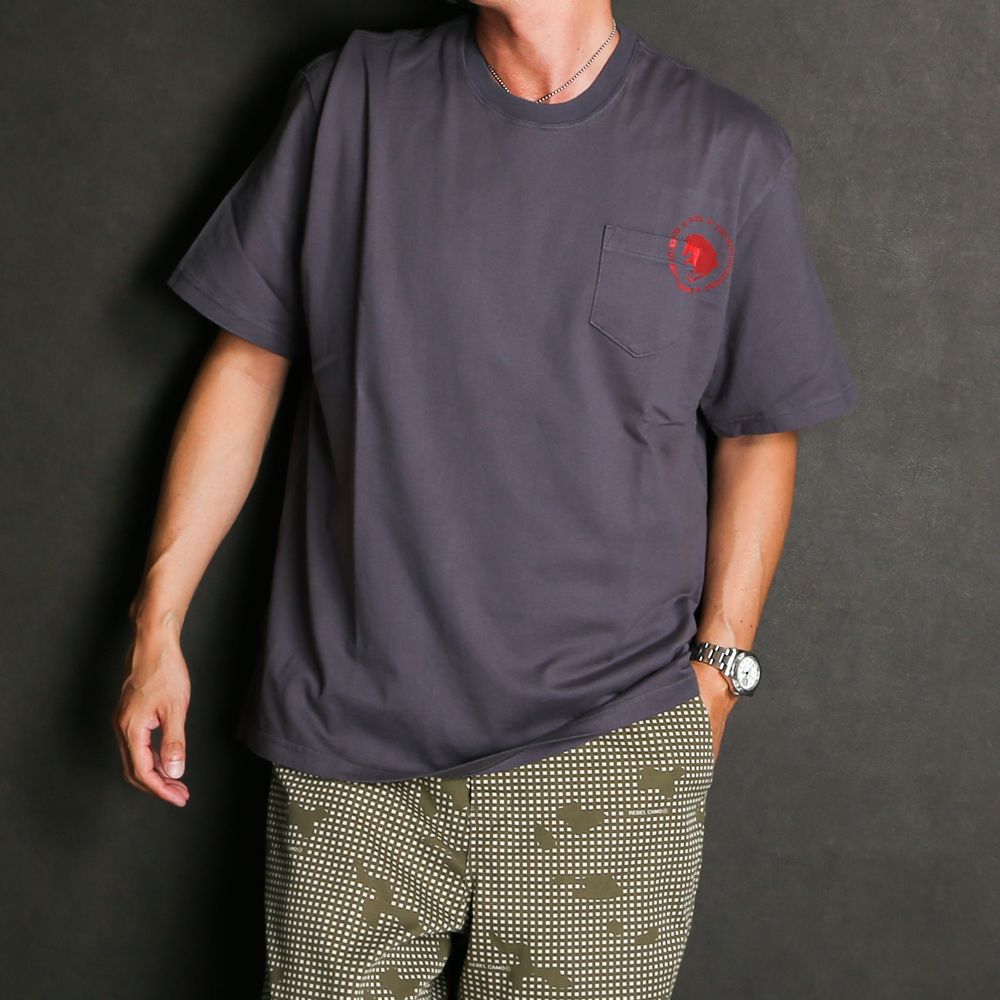 CIRCLE POCKET TEE / プリント Tシャツ / 22'RT-0501
