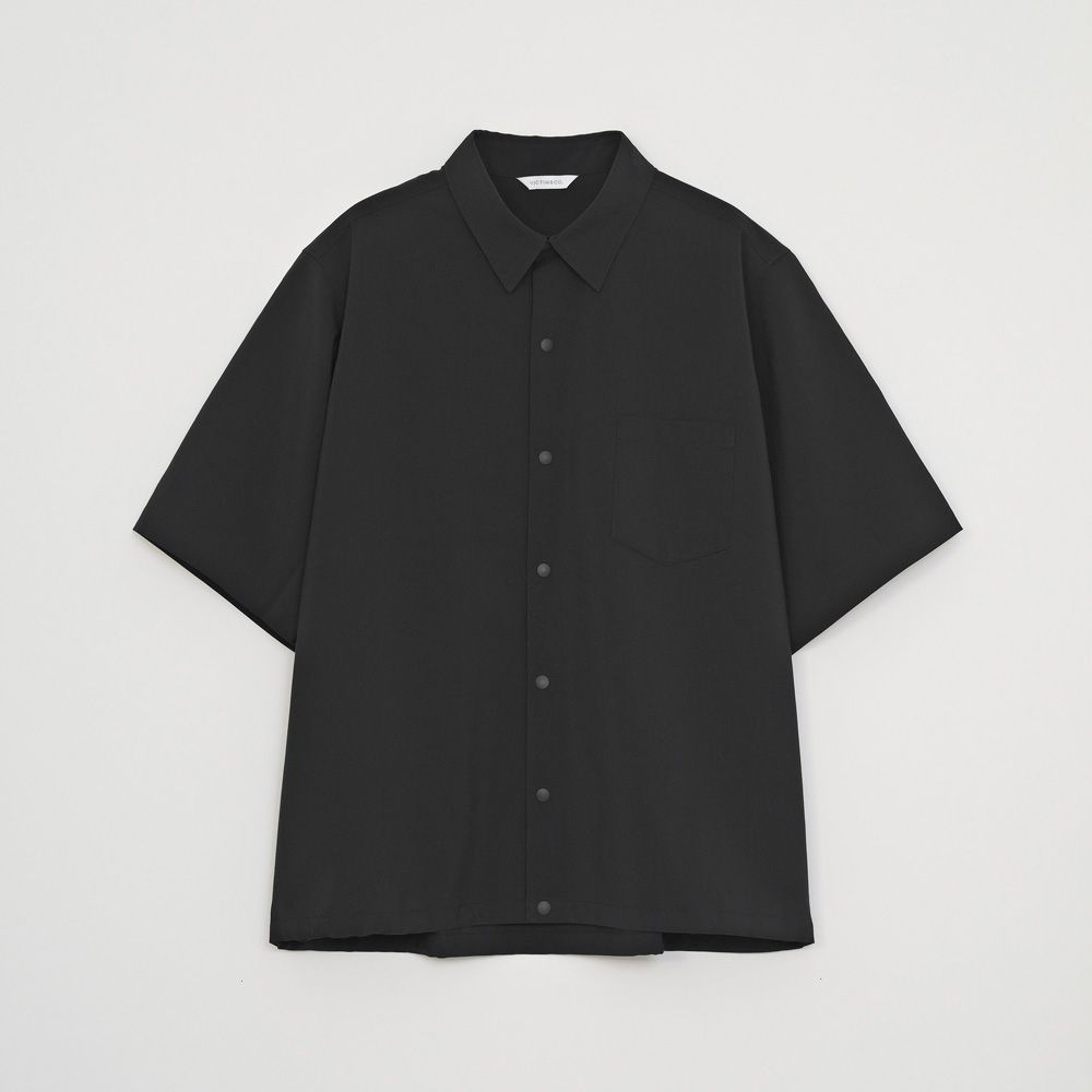 DROW CORD SHIRT - BLACK / ドローコード シャツ / VTM-26-S-003
