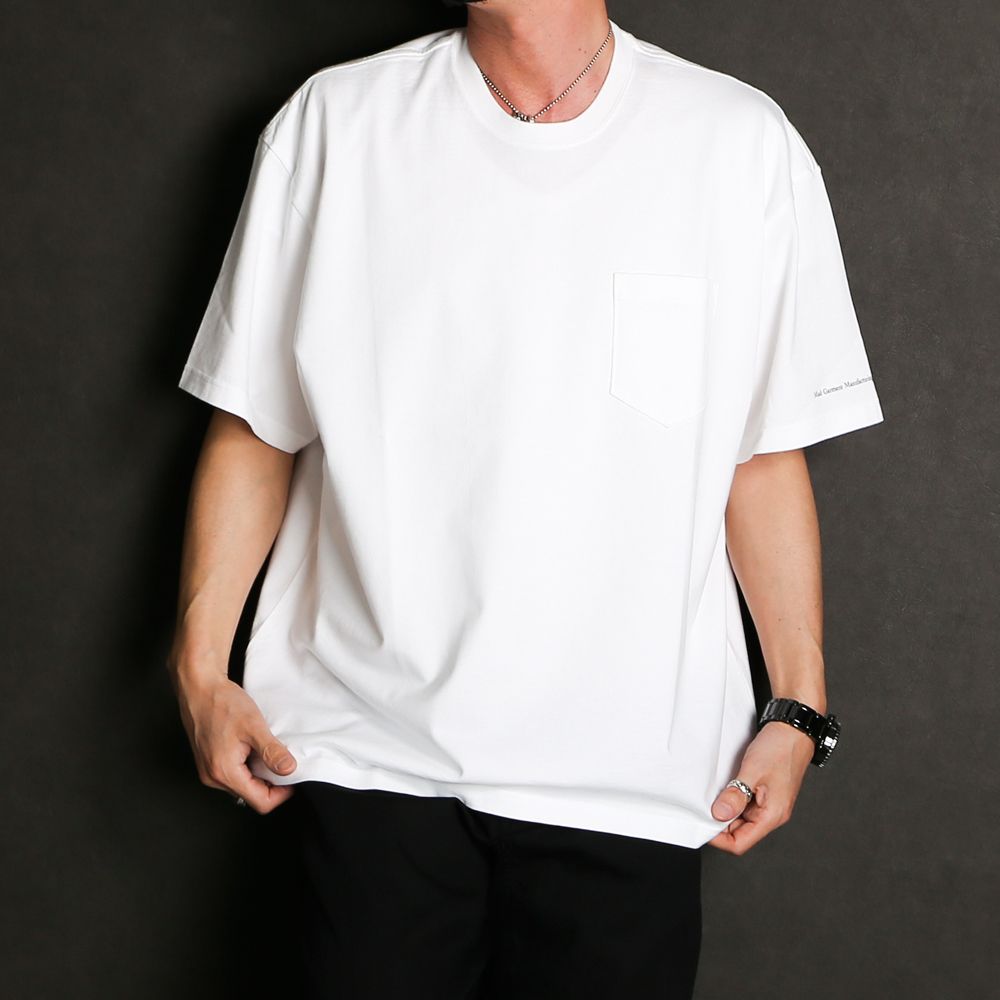 BIG SILHOUETTE POCKET TEE / ビッグシルエット ポケットTシャツ / 21'RT-0404B