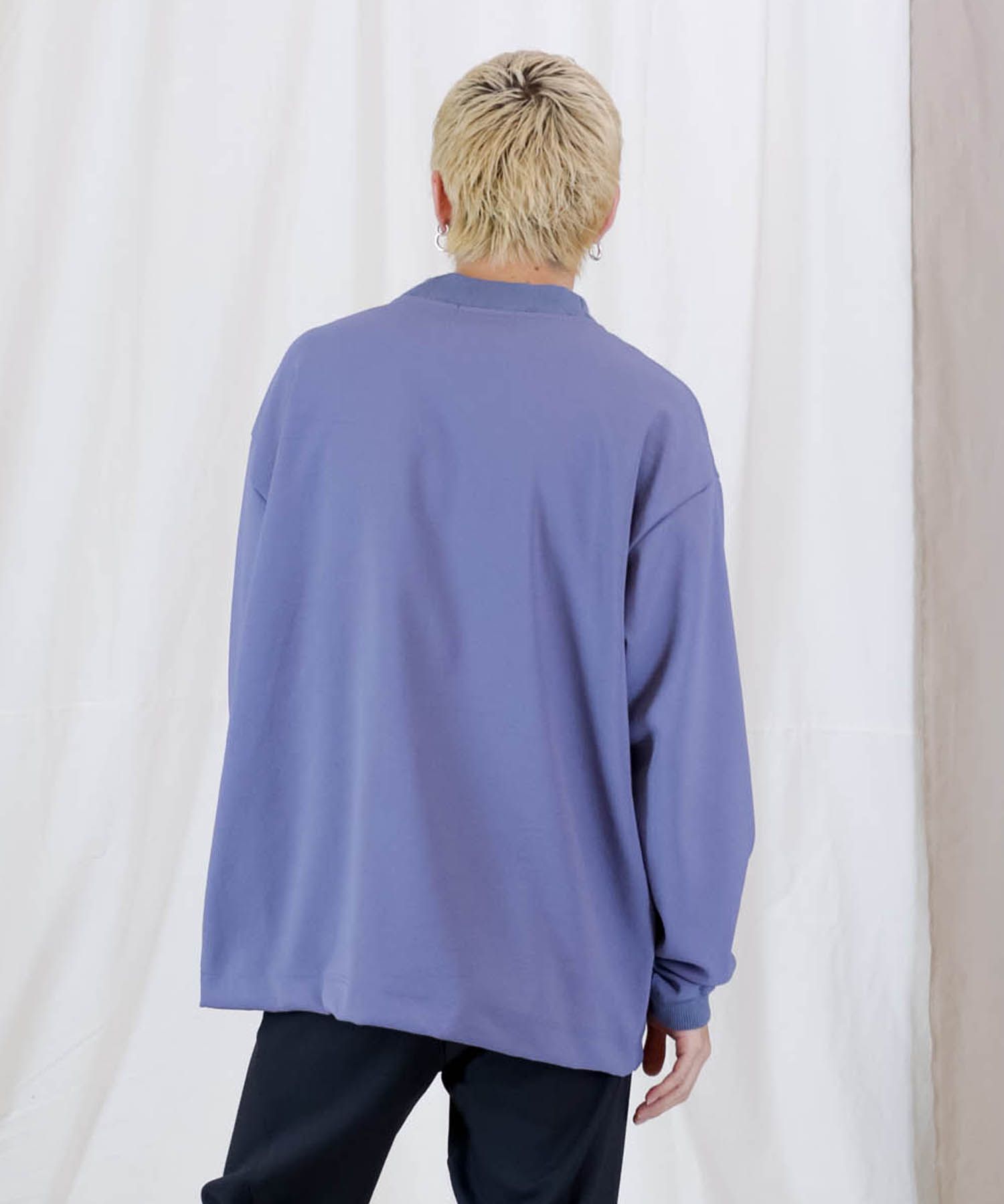 FULLDULL MOCK NECK L/S T / モックネック プルオーバーシャツ / 379111
