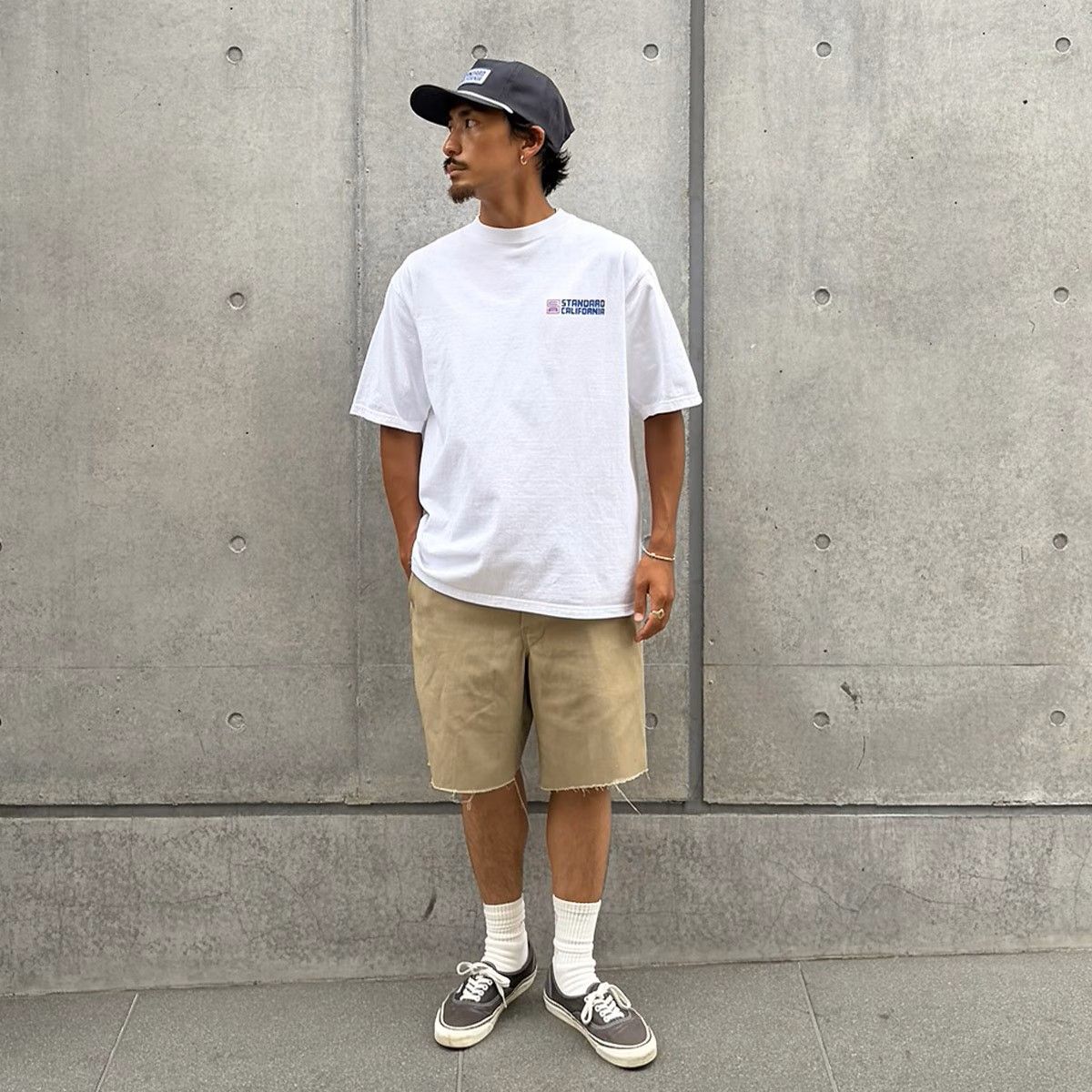 SD Heavyweight Jeff Logo T White / Tシャツ / TSOAK100