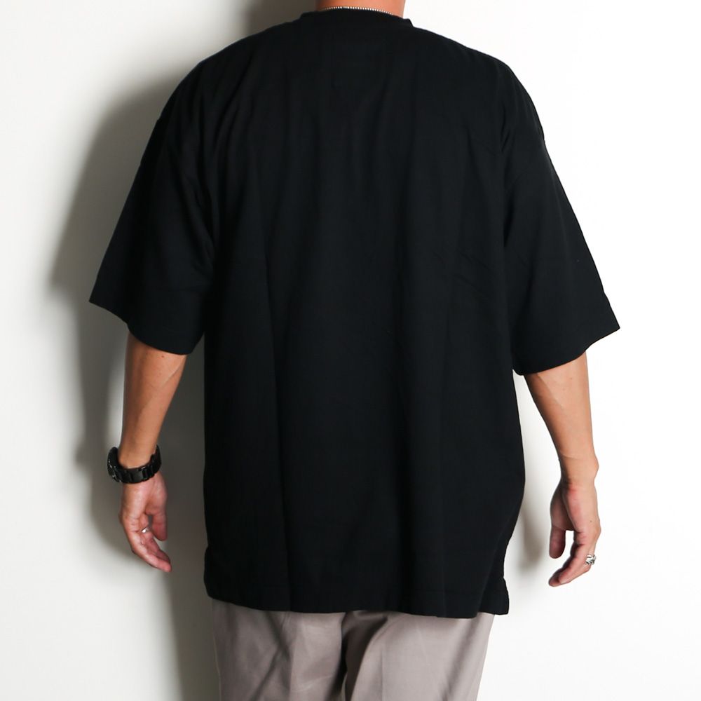Leon Printed T-shirt - BLACK / レオン プリント Tシャツ / J17TS832