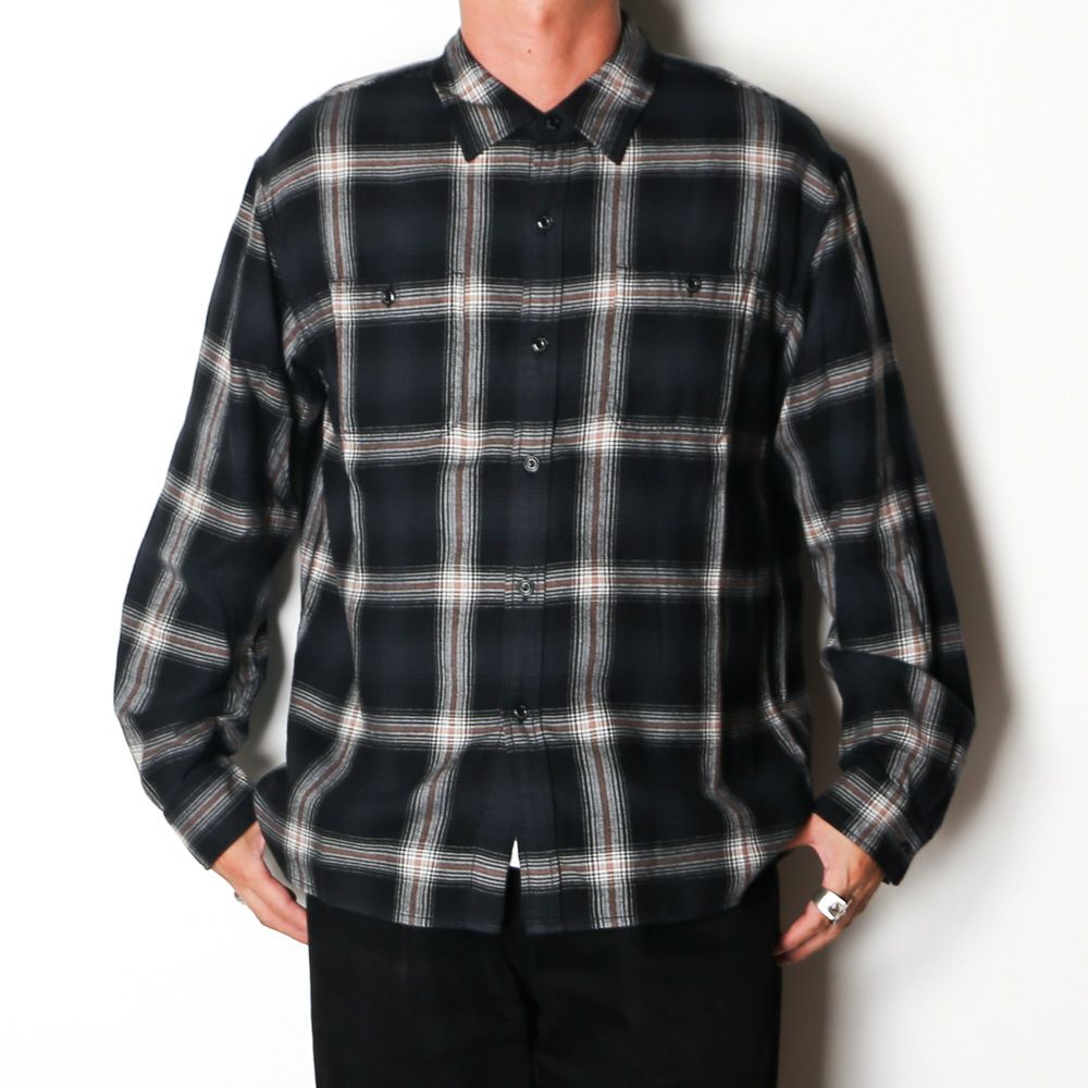 COTTON RAYON CHECK SHIRT / コットンレーヨンチェックシャツ / 26'RS-0806