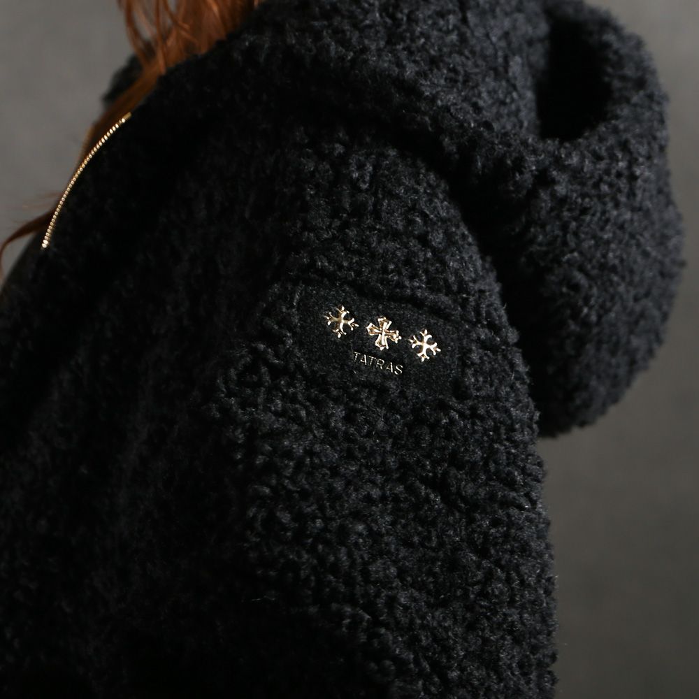 【レディース】 IPAMA イパマ - BLACK / ボア フードブルゾン (フリース) / LJXA0042033588