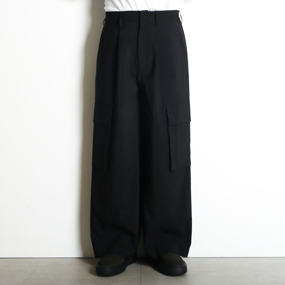 BUGGY CARGO SLACKS - BLACK / バギーカーゴスラックス / VTM-26-P-002