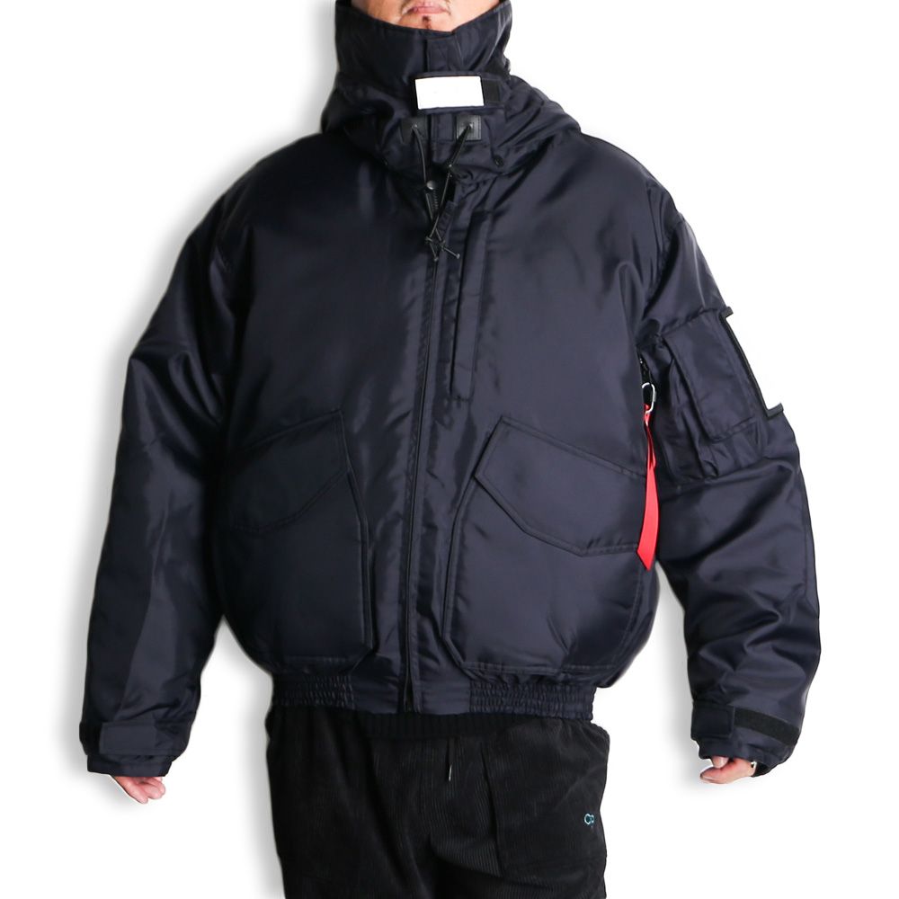 N.HOOLYWOOD - × ALPHA Industries / MILITARY BLOUSON - BLACK
