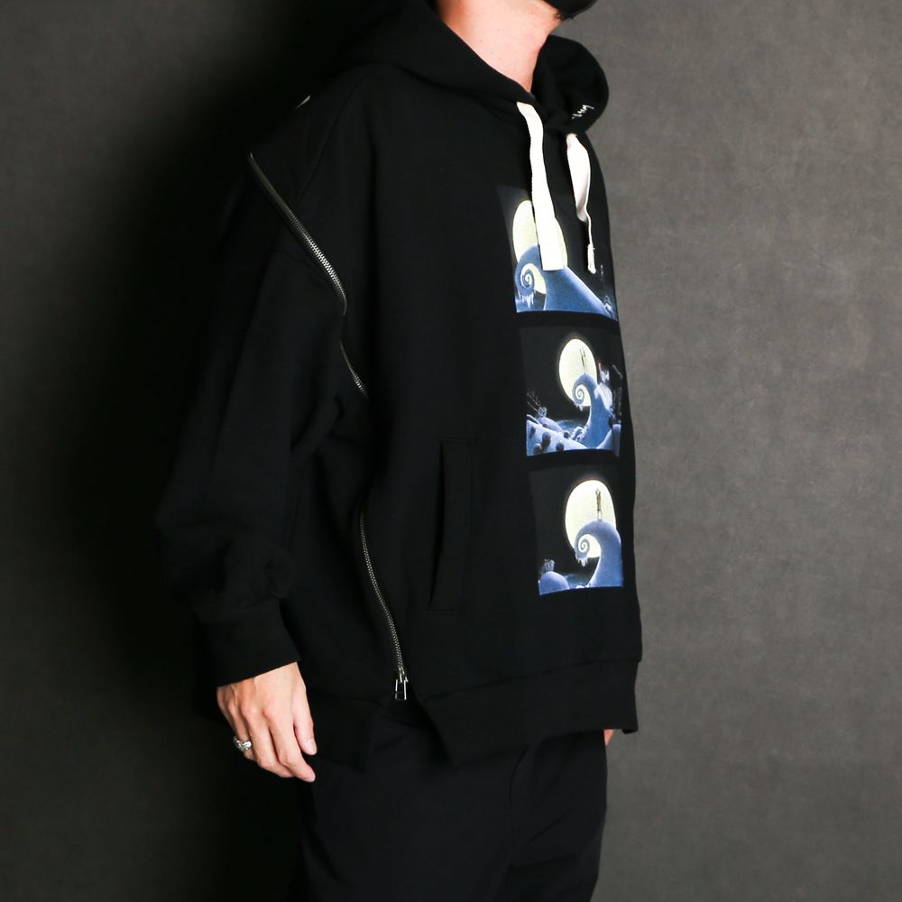 NIGHTMARE BEFORE CHRISTMAS ZIPPER HOODIE ROMANTIC / ジップパーカー / MIMI-SW-U08