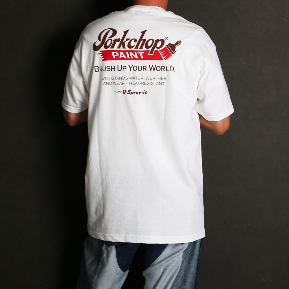 PCP LOGO TEE - WHITE / ショートスリーブTシャツ