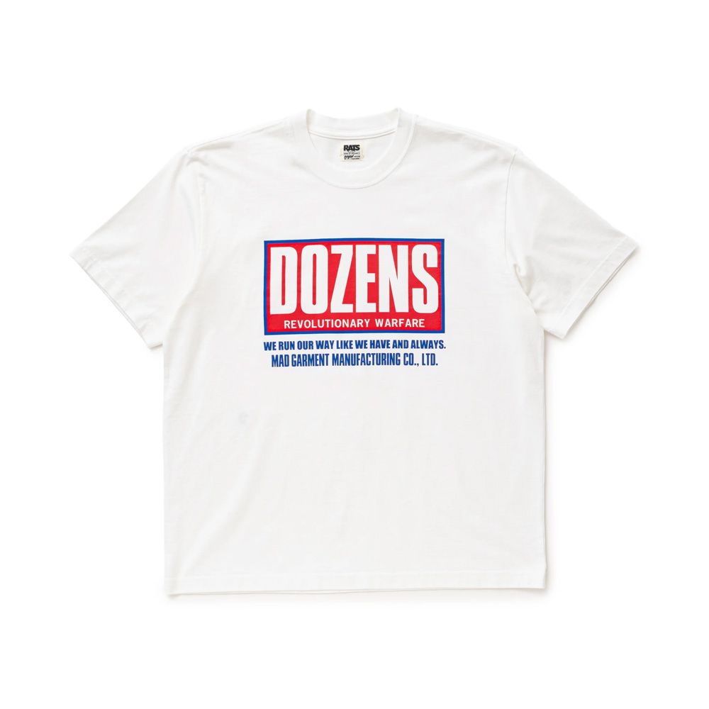 DOZENS TEE - WHITE / Tシャツ / 26'RT-0502