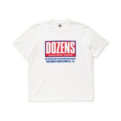 DOZENS TEE - WHITE / Tシャツ / 26'RT-0502