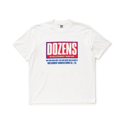 DOZENS TEE - WHITE / Tシャツ / 26'RT-0502