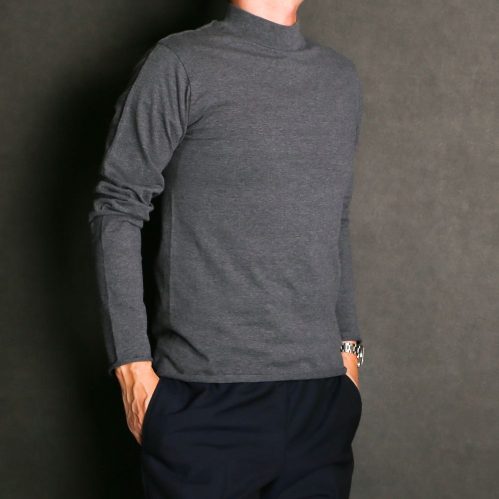 mock neck L/S / モックネック カットソー / 7319 js01u