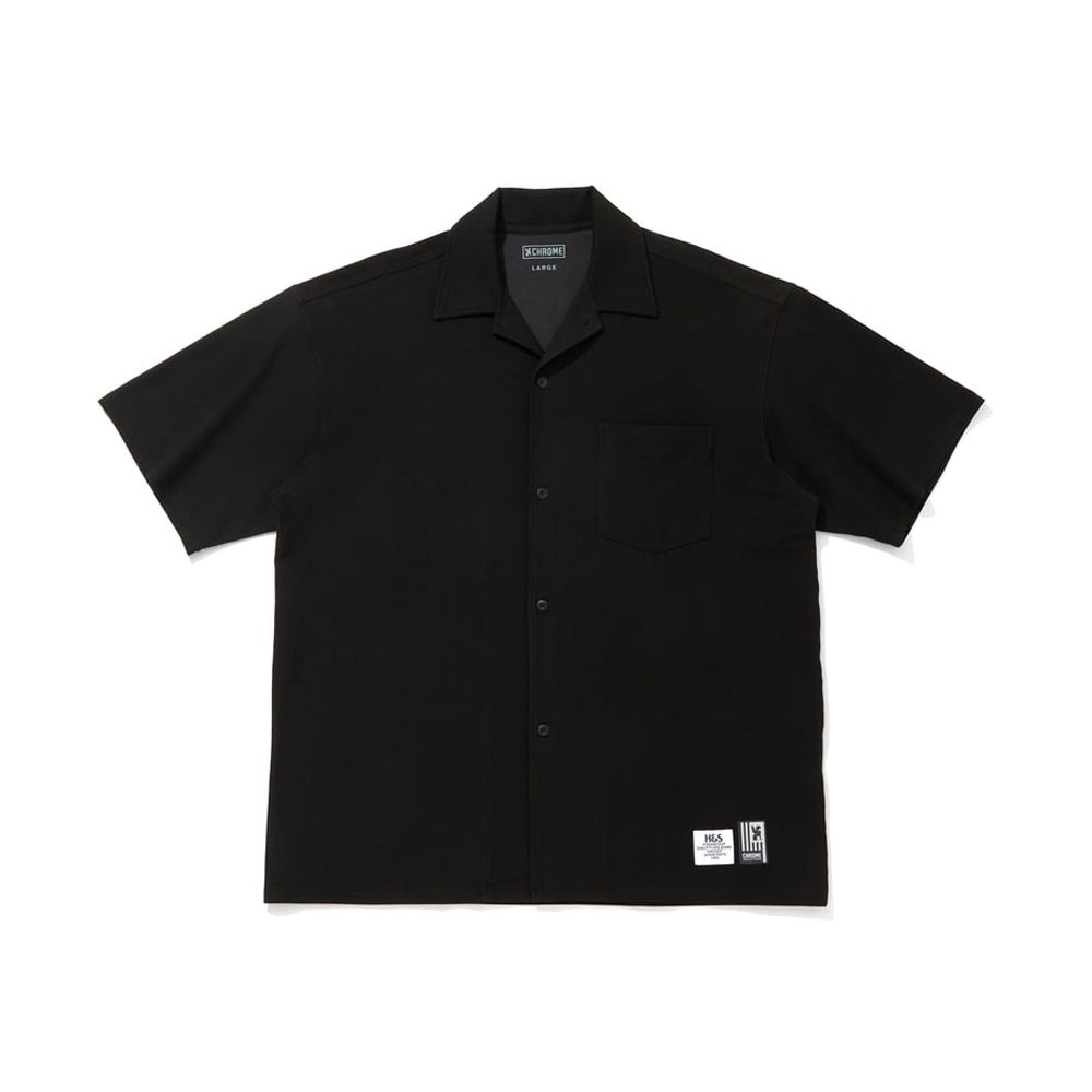 H&S×Chrome 8℃- S/S Shirt (26aw) - BLK / 半袖シャツ / HS-070126