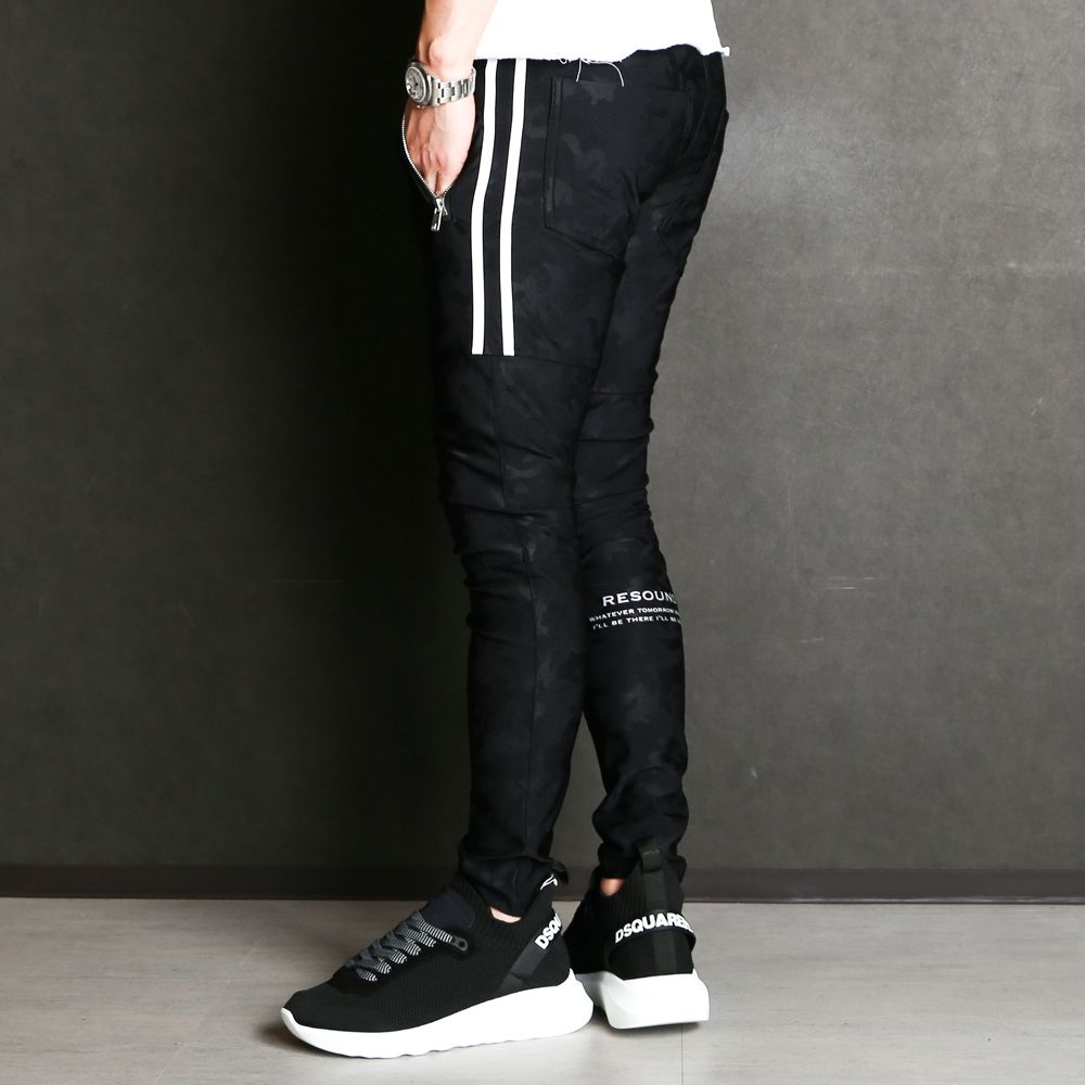 【RESOUND CLOTHING × chemical conbination】 Johnson LINE NYLON PT SILHOUETTE / RC19-ST-009CC