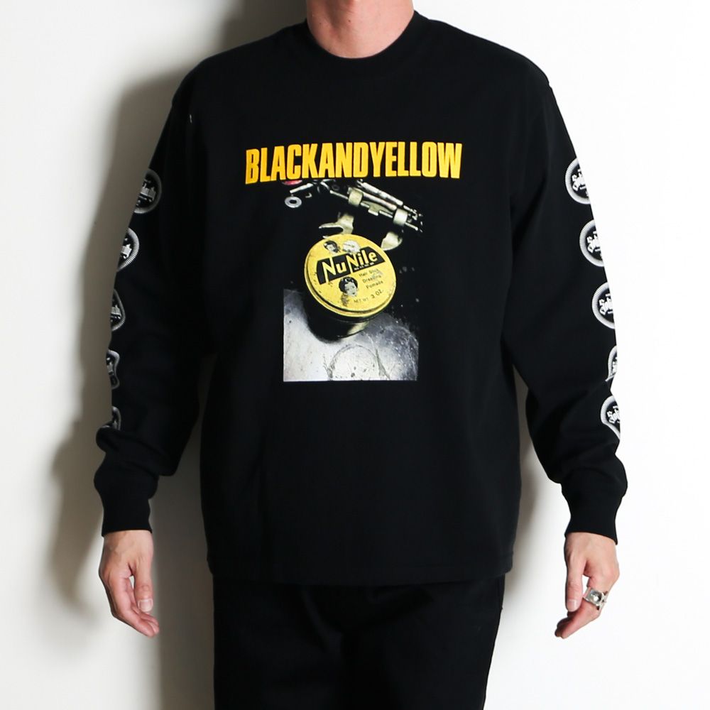 GREASER L/S TEE - BLACK / ロングスリーブ Tシャツ / 26'RTC-0202