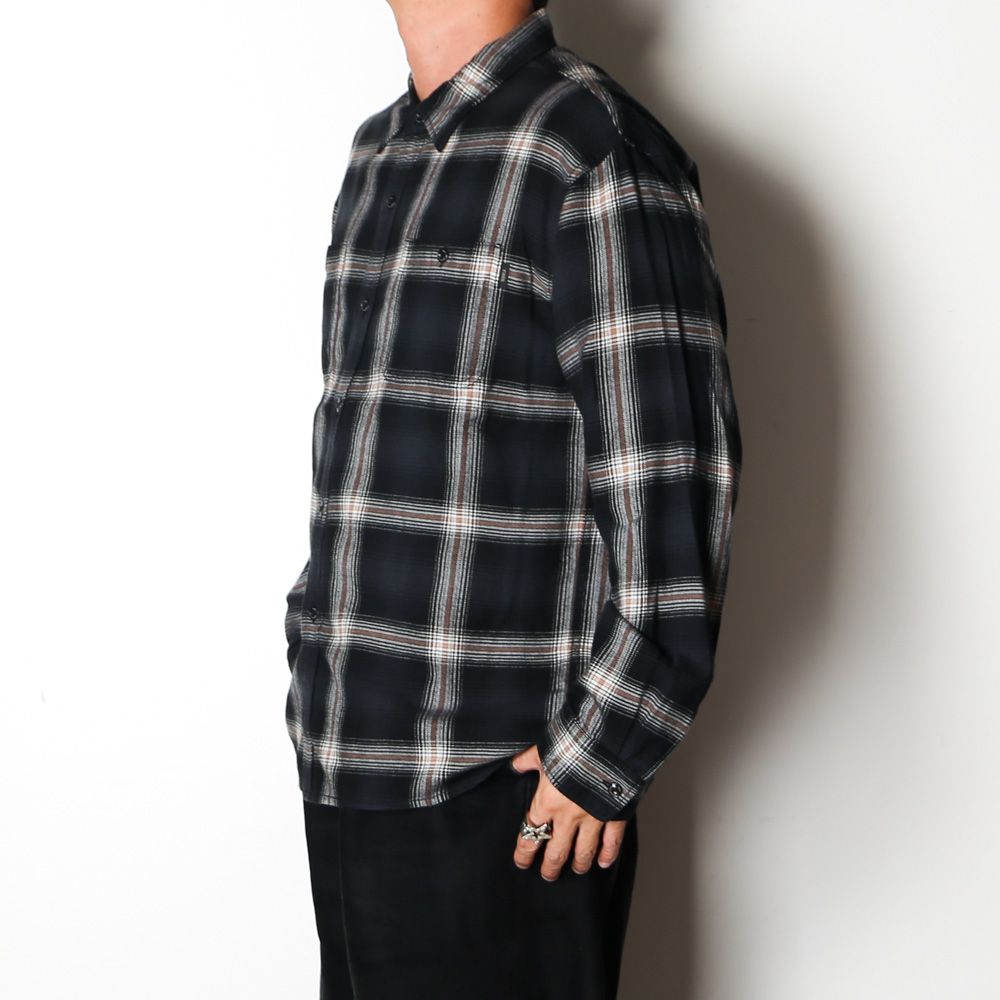 COTTON RAYON CHECK SHIRT / コットンレーヨンチェックシャツ / 26'RS-0806