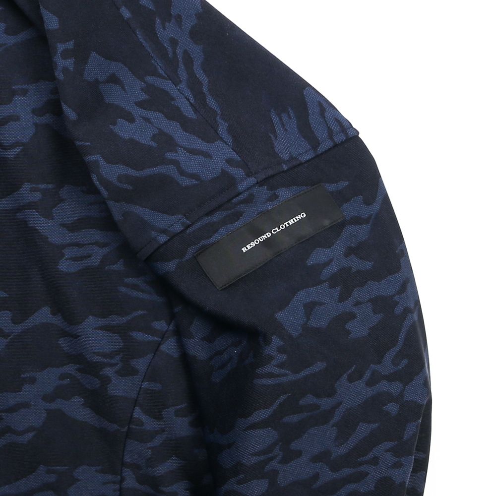 HEAT CAMO loose hoodie / ヒート ドロップショルダー パーカー / RC17-C-003