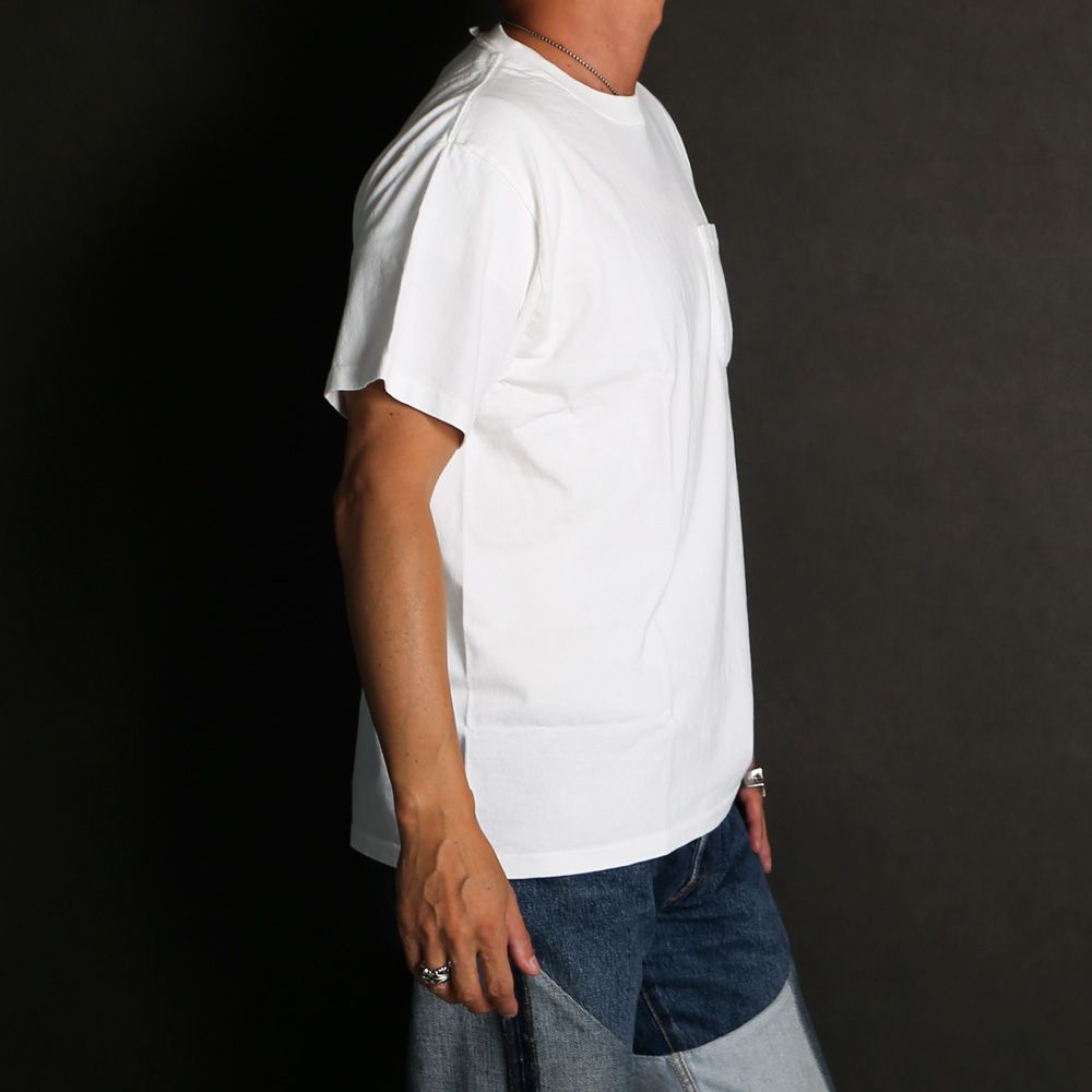 SD US Cotton Pocket T Vintage Wash - White / Tシャツ / TSOAB100