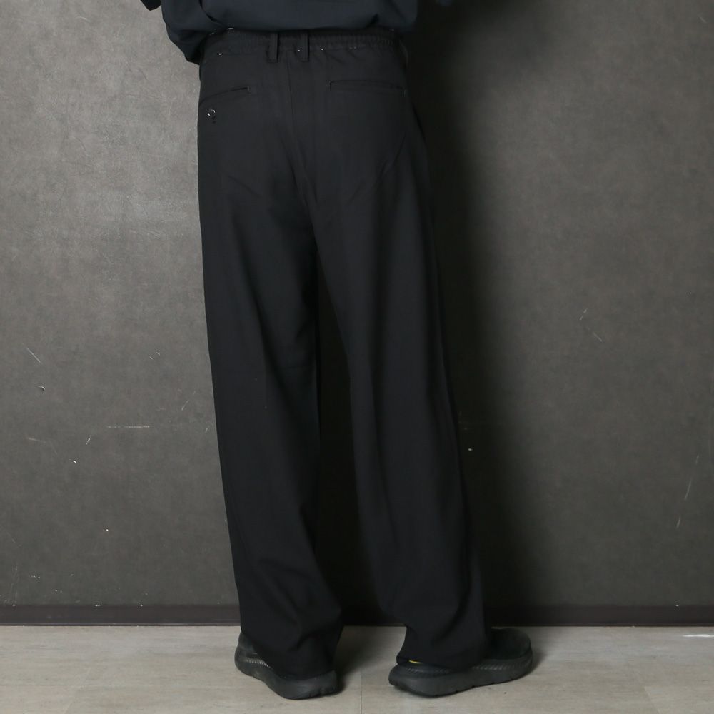 WARM SLACKS - BLACK / スラックス / VTM-26-P-118