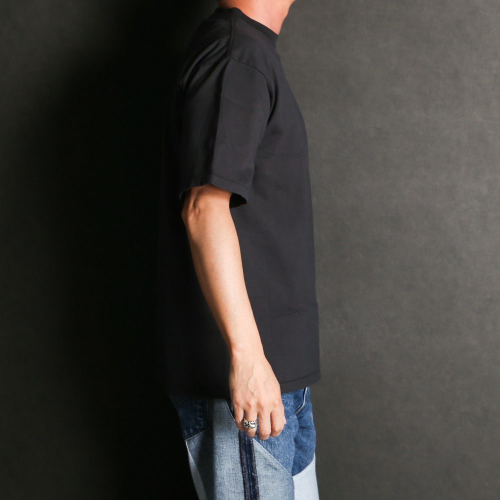 SD Heavyweight Shield Logo Pocket T - Black / Tシャツ / TSOAF100