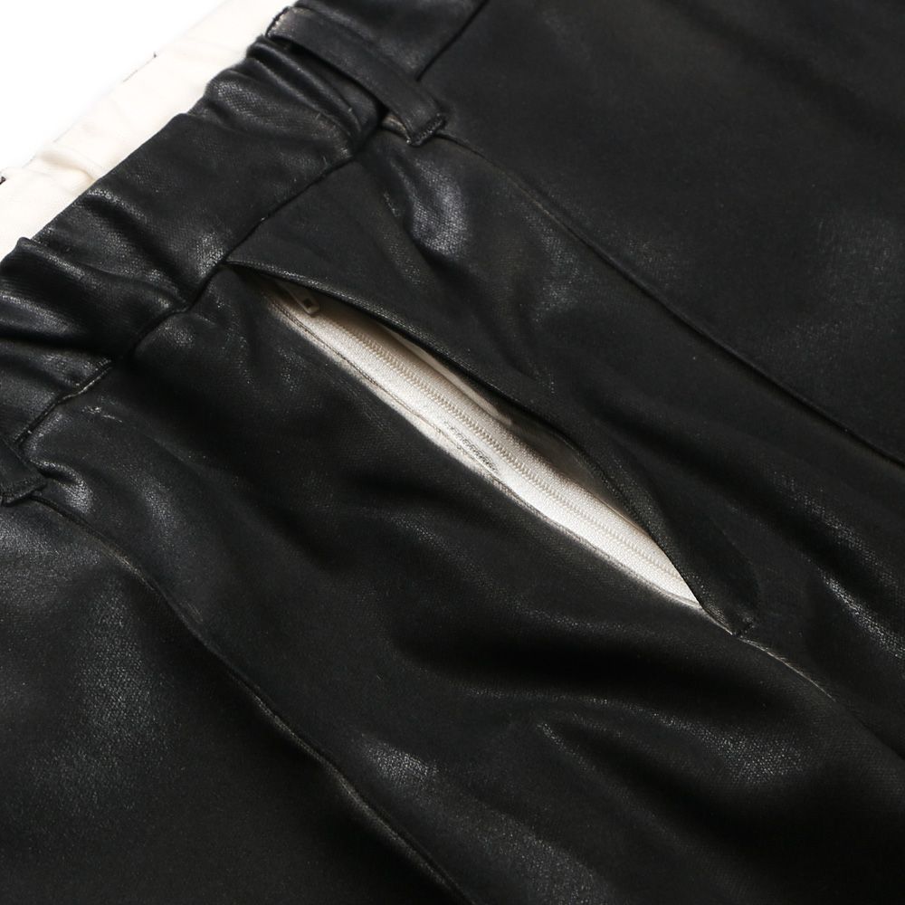 "LEATHER COATING JERSEY" EASY TROUSERS / トラウザー / TA24SS-PT091