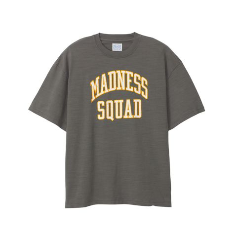 MADNESS VINTAGE COLLEGE T-SHIRT - Gray / 25SS-T-JTE01-D001
