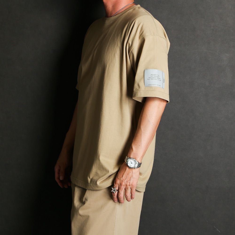 × INVINCIBLE®︎ / CREW NECK  T-SHIRT - BEIGE / 9245-CS84