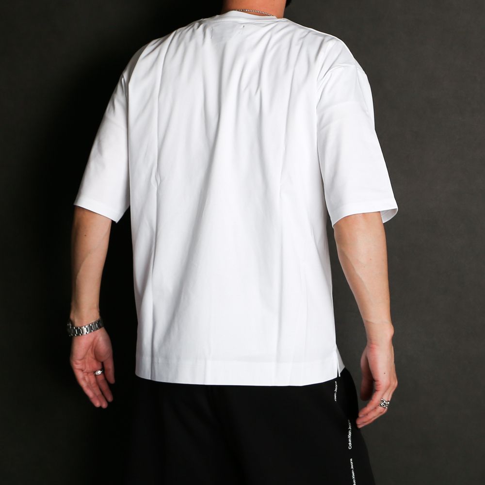 SILKETE HALF SLEEVE RELAX T-SHIRTS / シルケット 5分袖Tシャツ  / UST-22022