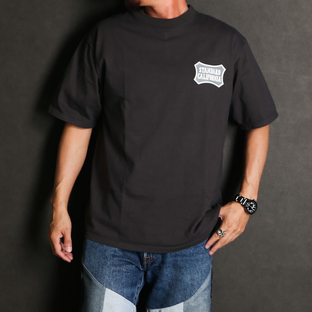SD Heavyweight Basic Shield Logo T - Black / Tシャツ / TSOAG100
