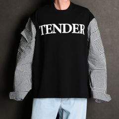 GINGHAM LONG TEE / GY-TO-4225