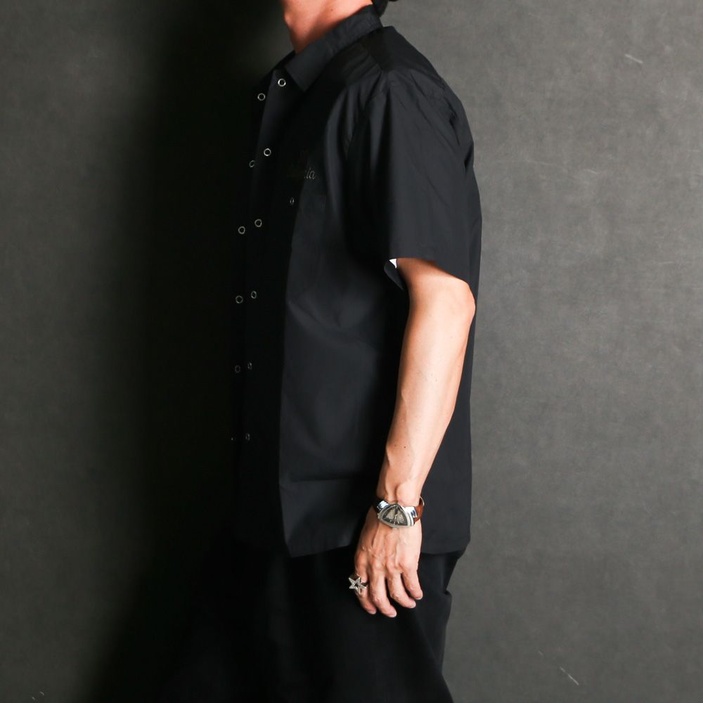 SD Dress Work Shirt SS - Black / ワークシャツ / SHOSD220