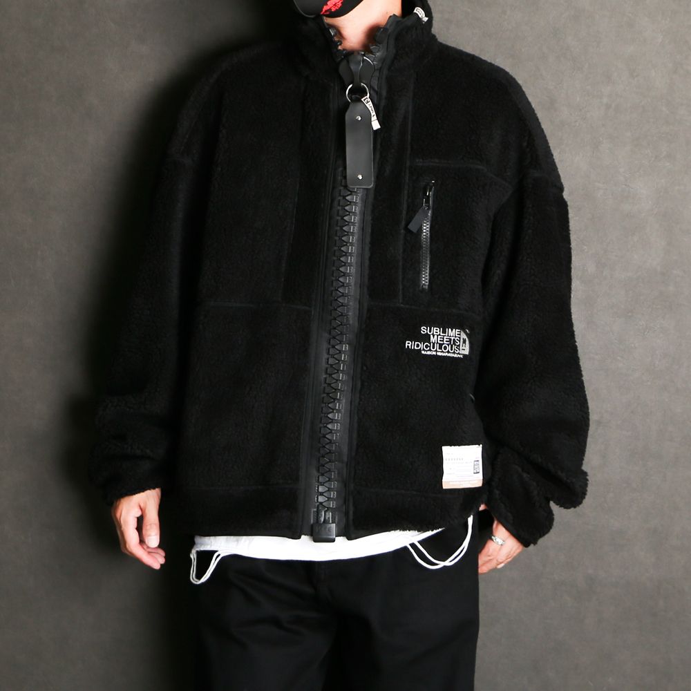 Maison MIHARA YASUHIRO - wide back boa blouson / ボアブルゾン