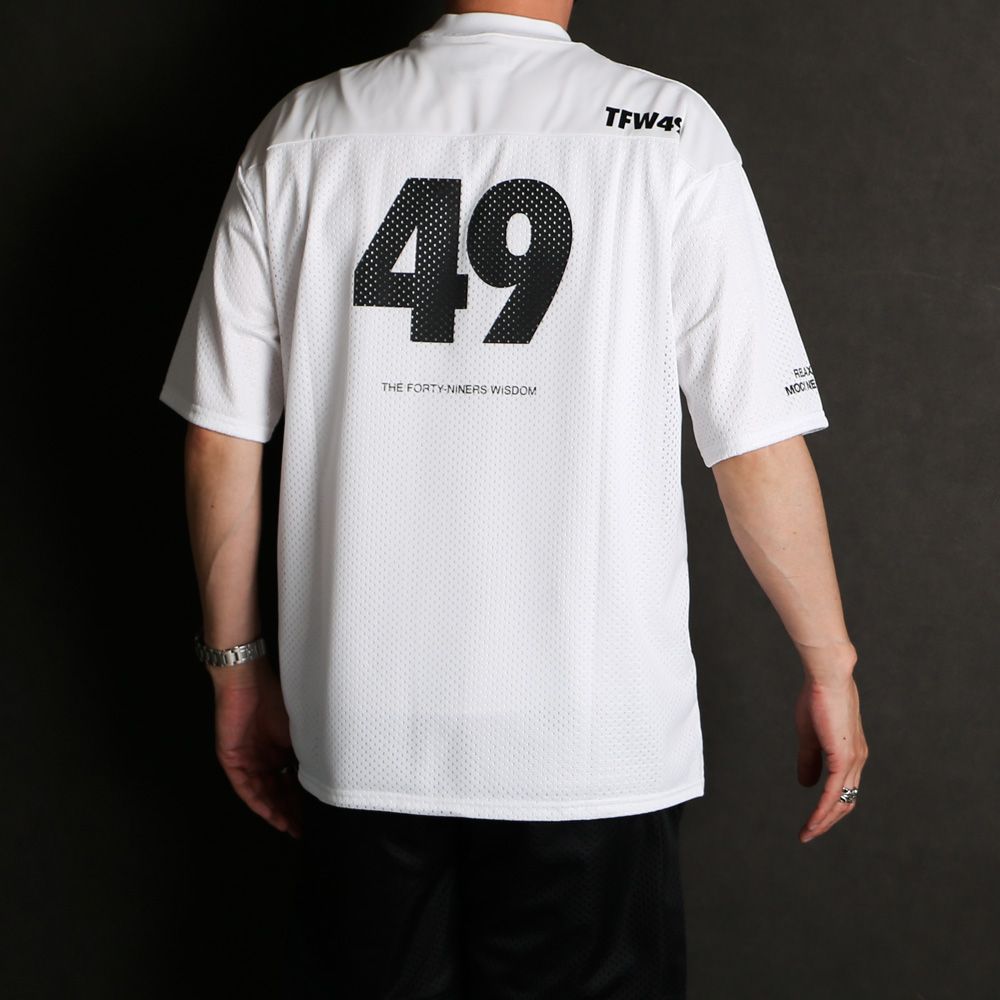 RELAX MESH MOCKNECK T / モックネック メッシュTシャツ / T102310010