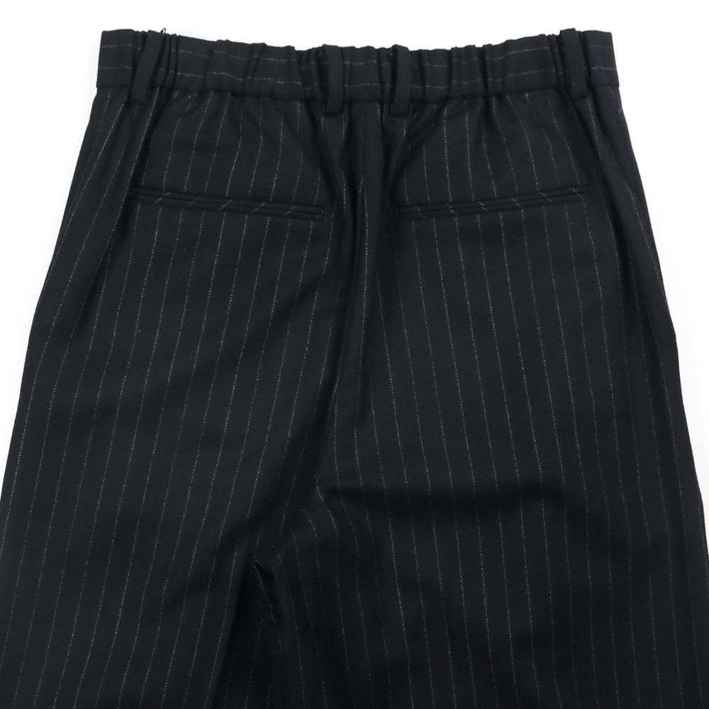 【ラスト1点-サイズ2】 "Jomon Relief" Wide Trousers - Black / ワイドトラウザー / TA26AW-PT063
