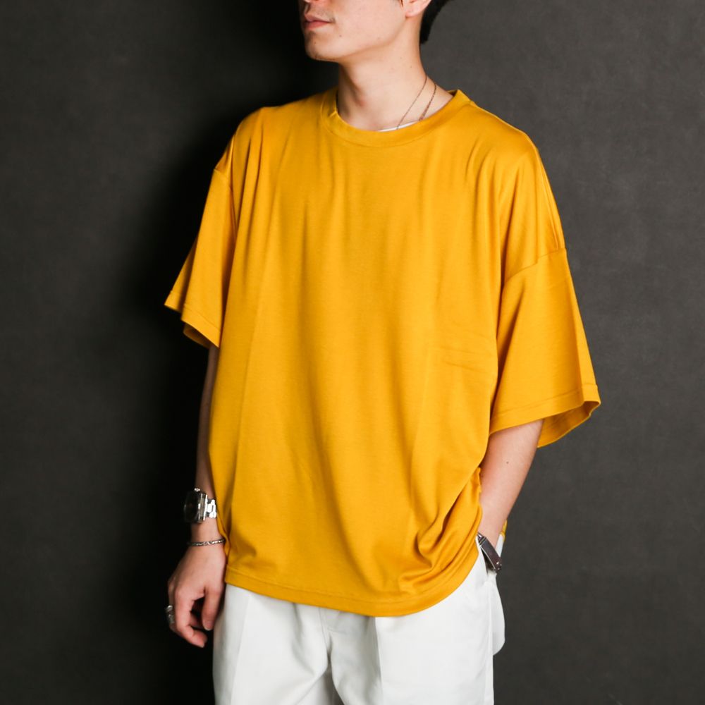 Big Tee - Lyocell Knit / ビッグTシャツ リヨセルニット / SN-380D - S