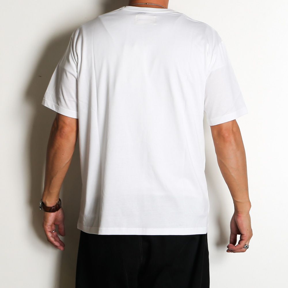 NEW RELAXED FIT Tee - WHITE / オーガニックGIZA 70/2天竺 - ニューリラックスドフィットTee / A26B08CS01B