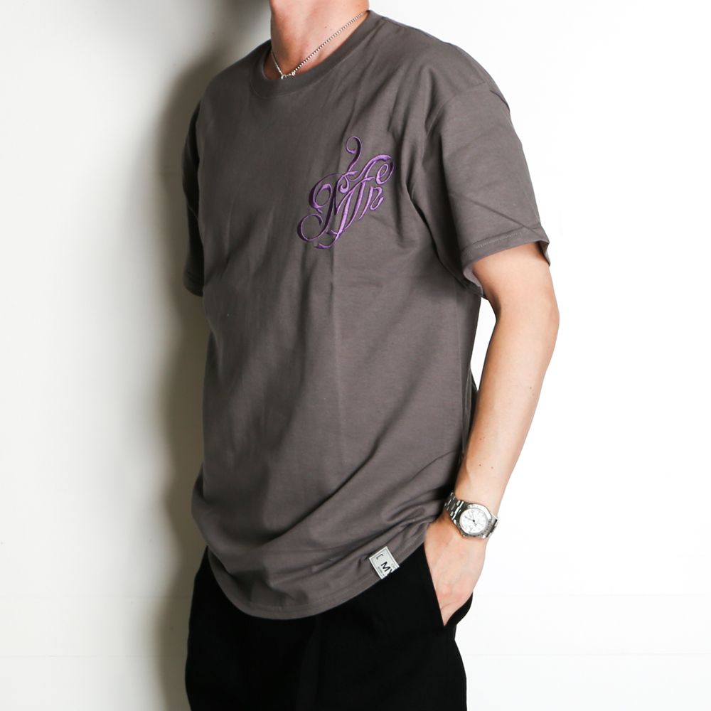 MYne - 【ラスト1点-サイズS】 MYne Embroidery H/S T-shirt