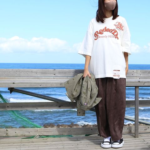 N.HOOLYWOOD×Maison MIHARA YASUHIRO×Iroquois コーディネート(女性モデル166cm)