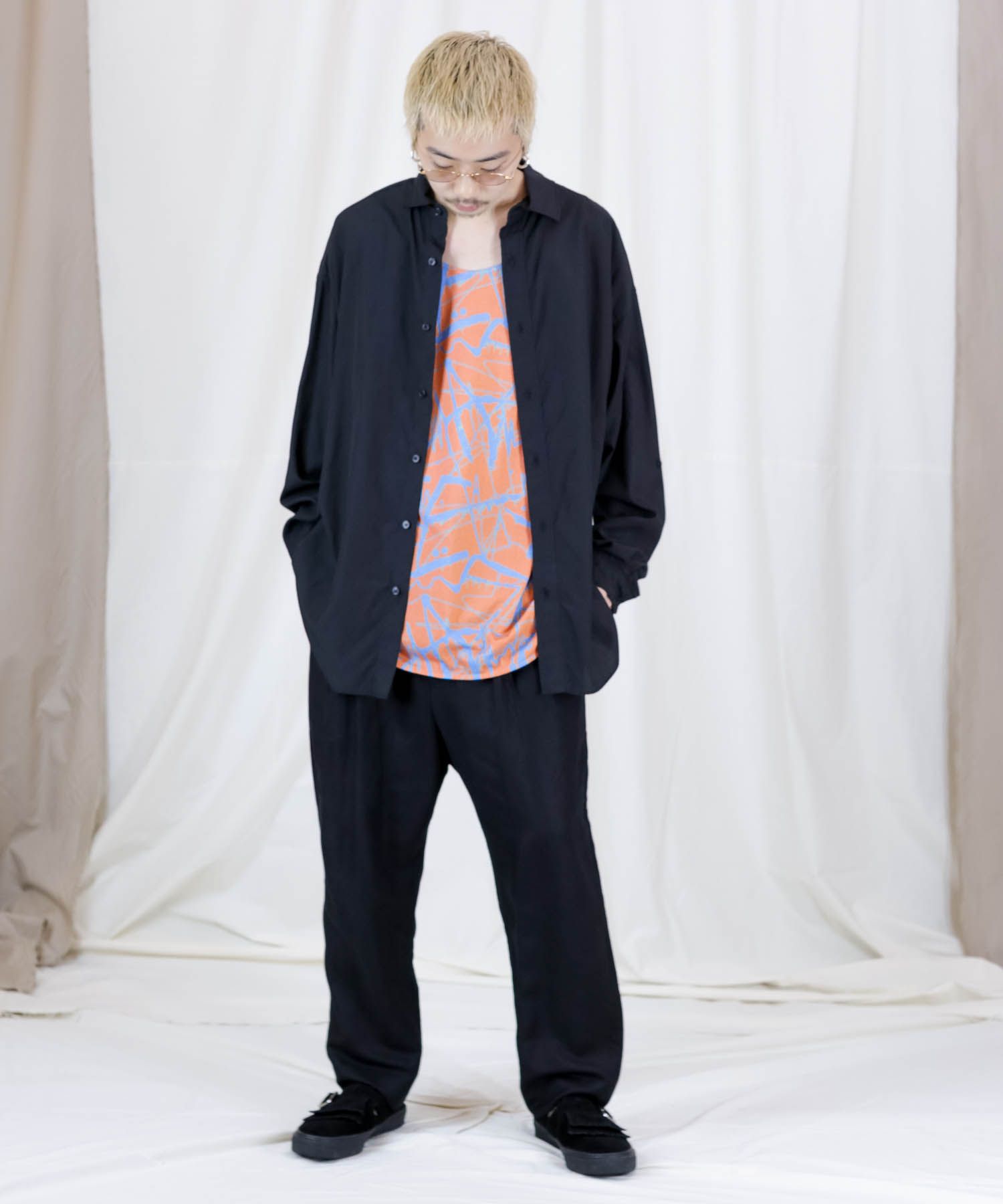iroquois JAM DEAD YEAR×BK COMBI SH シャツ Iroquois（イロコイ）の「JAM DEAD YEAR SH（シャツ/ブラウス