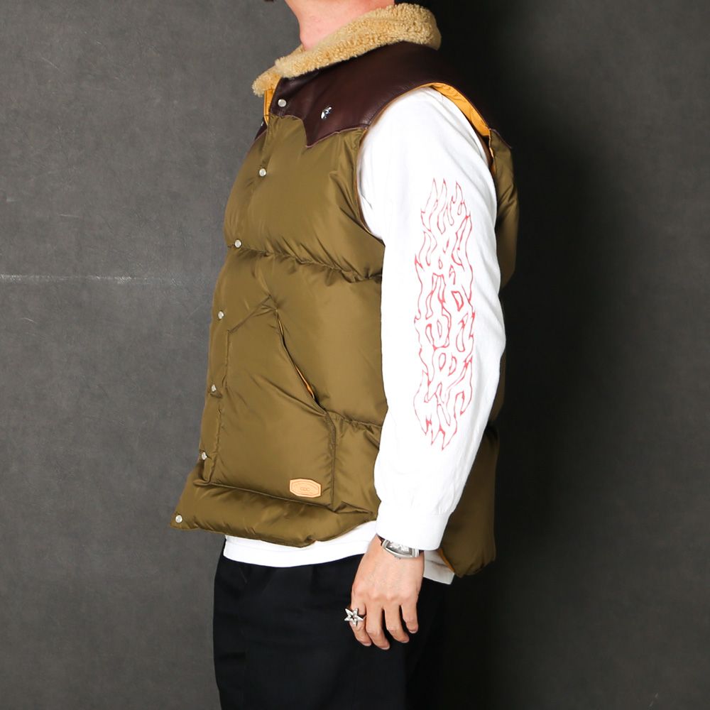 【Rocky Mountain×GDC】 Christy Vest - Olive Drab / GD0491
