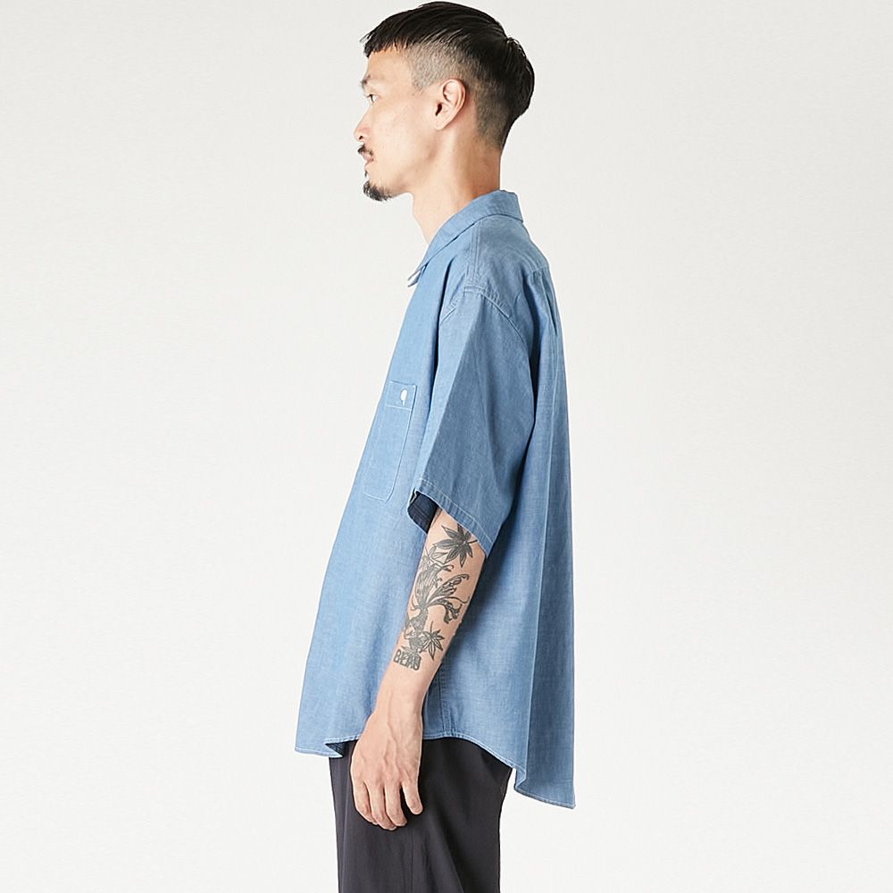 × BIG MAC /  HALF SLEEVE SHIRT - BLUE / 2261-SH60-027