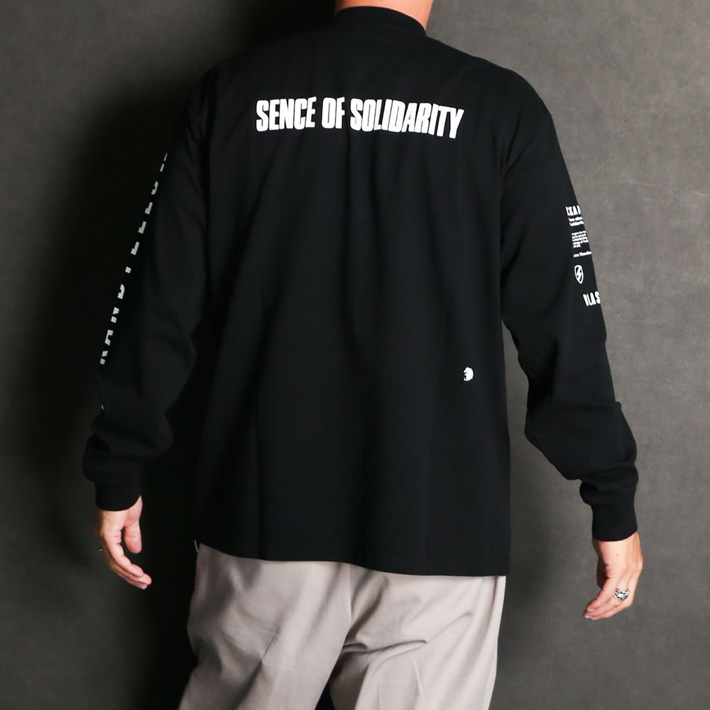 MC L/S TEE - BLACK / ロングスリーブ Tシャツ / 26'RTC-0802