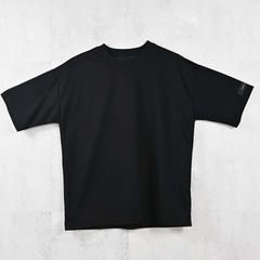REV MESH OVER TEE - BLACK / オーバーサイズ メッシュTシャツ / RC40-T-004