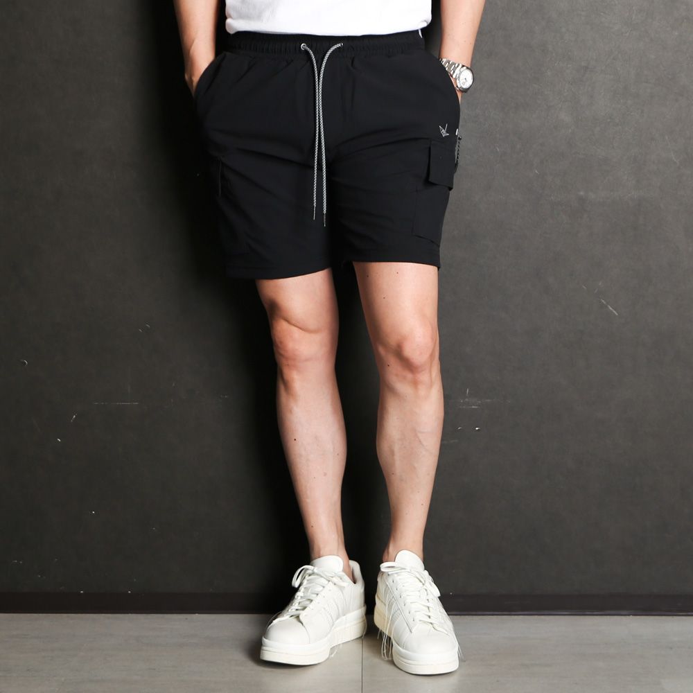 LIGHT CARGO SHORTS / ランニング カーゴハーフパンツ / USB-24018