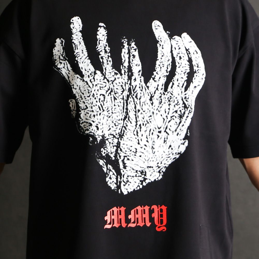 MASSES × Maison MIHARA YASUHIRO / HANDS PRINT T-SHIRTS MMY - BLACK / Tシャツ / C15TS046
