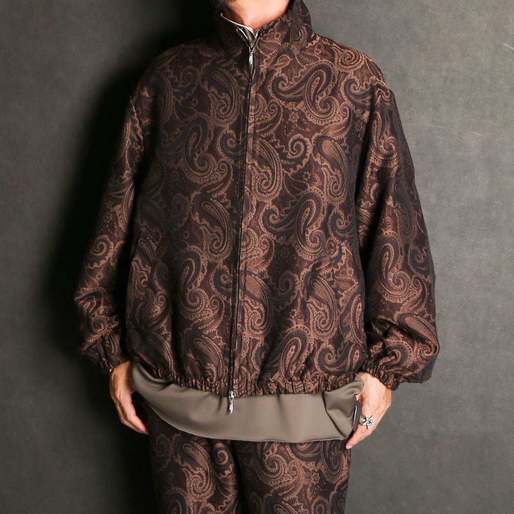 superNova. - Track jacket - Big paisley jacquard / トラック