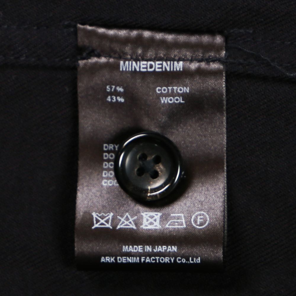 MINEDENIM - C.Wool Denim Over SH / 2204-5001 | chemical conbination