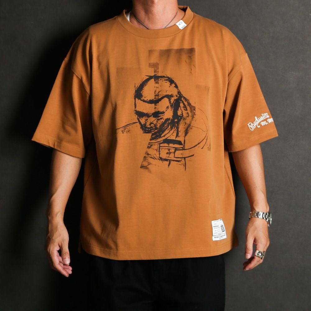 BEDWIN & THE MMY / DJ Print T-shirt / DJ プリント Tシャツ / C15TS025